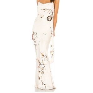 NWT Shona Joy Horizon Bias Cowl Maxi Dress